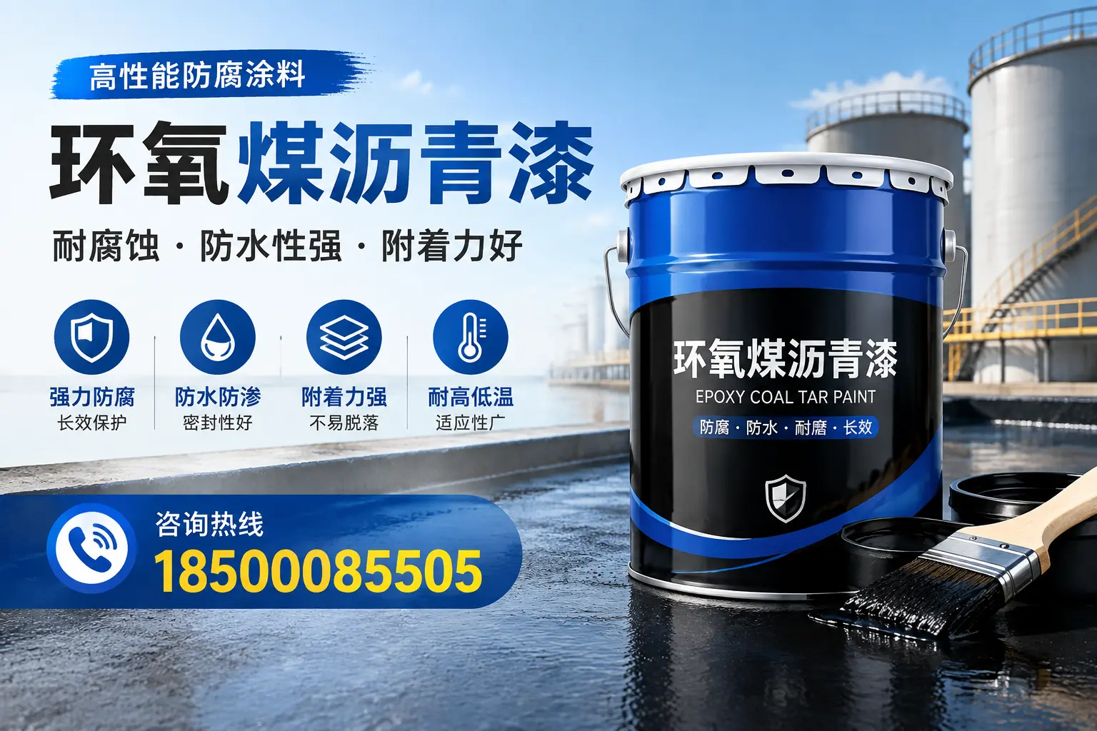 环氧煤沥青漆的优缺点分析,青岛用户必看指南