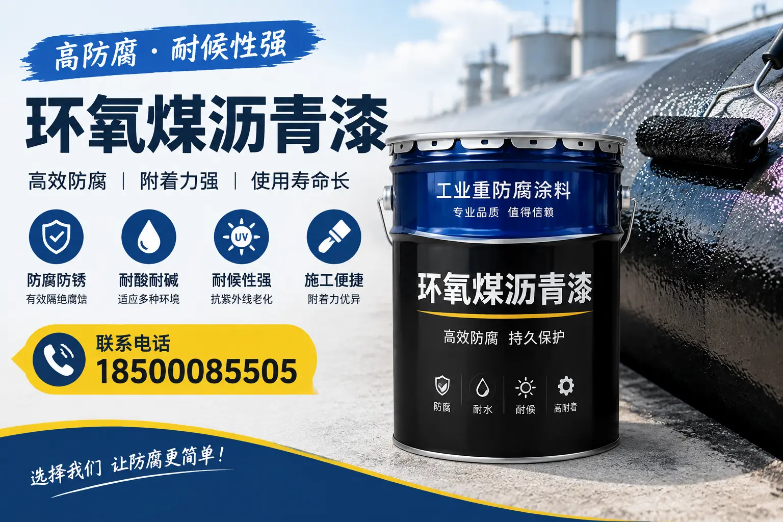 环氧煤沥青漆在防腐领域的重要性,青岛行业动态